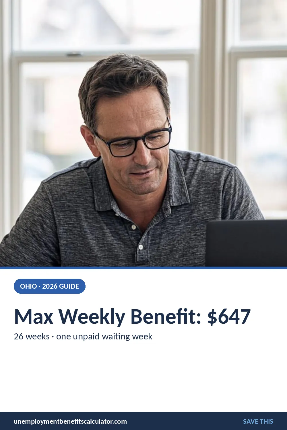 Ohio worker comparing severance and benefit timelines
