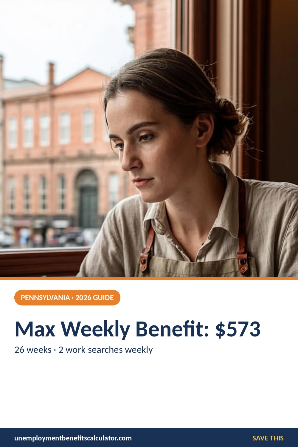 Philadelphia worker reviewing a Pennsylvania benefit letter